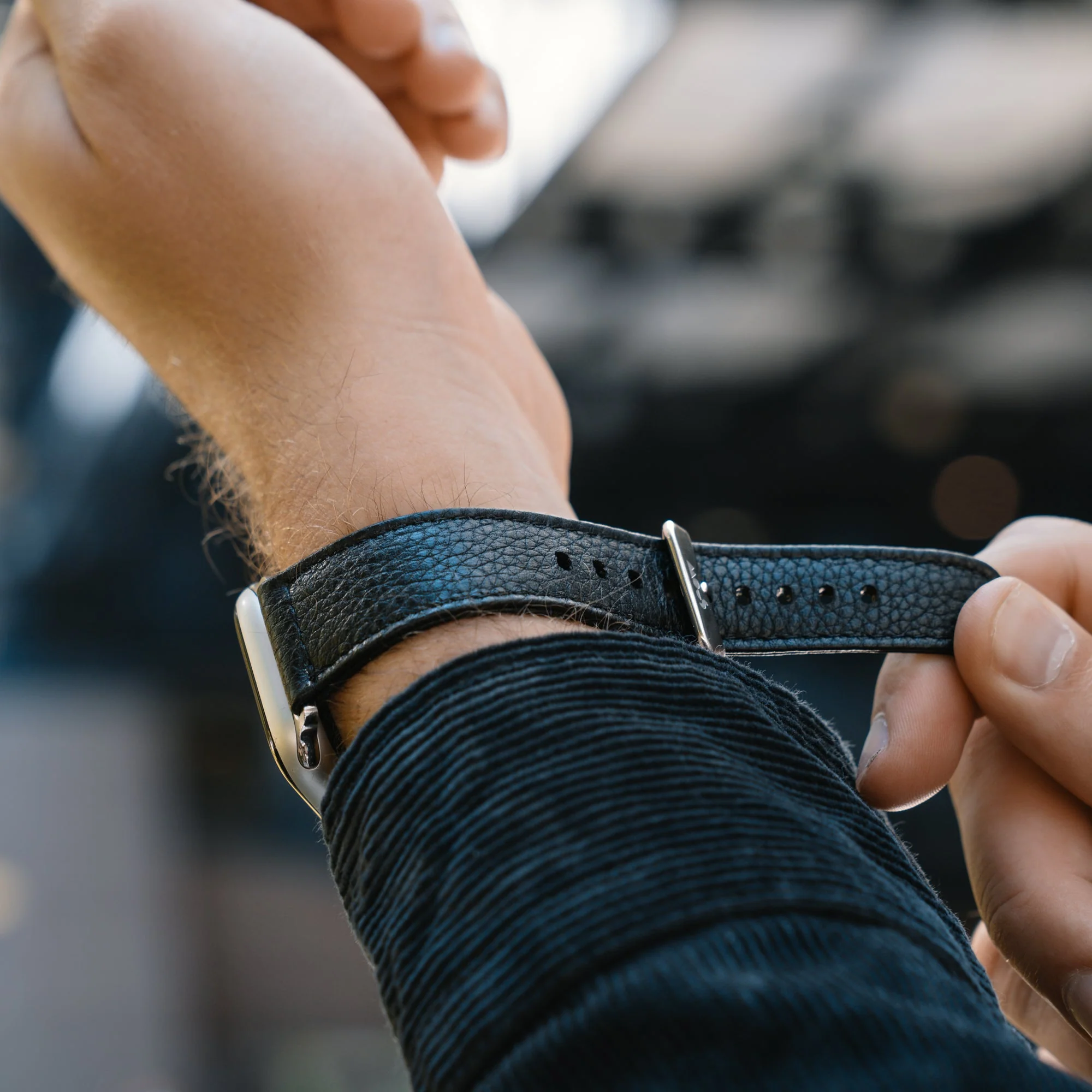 Leather Apple Watch Strap - Image 6