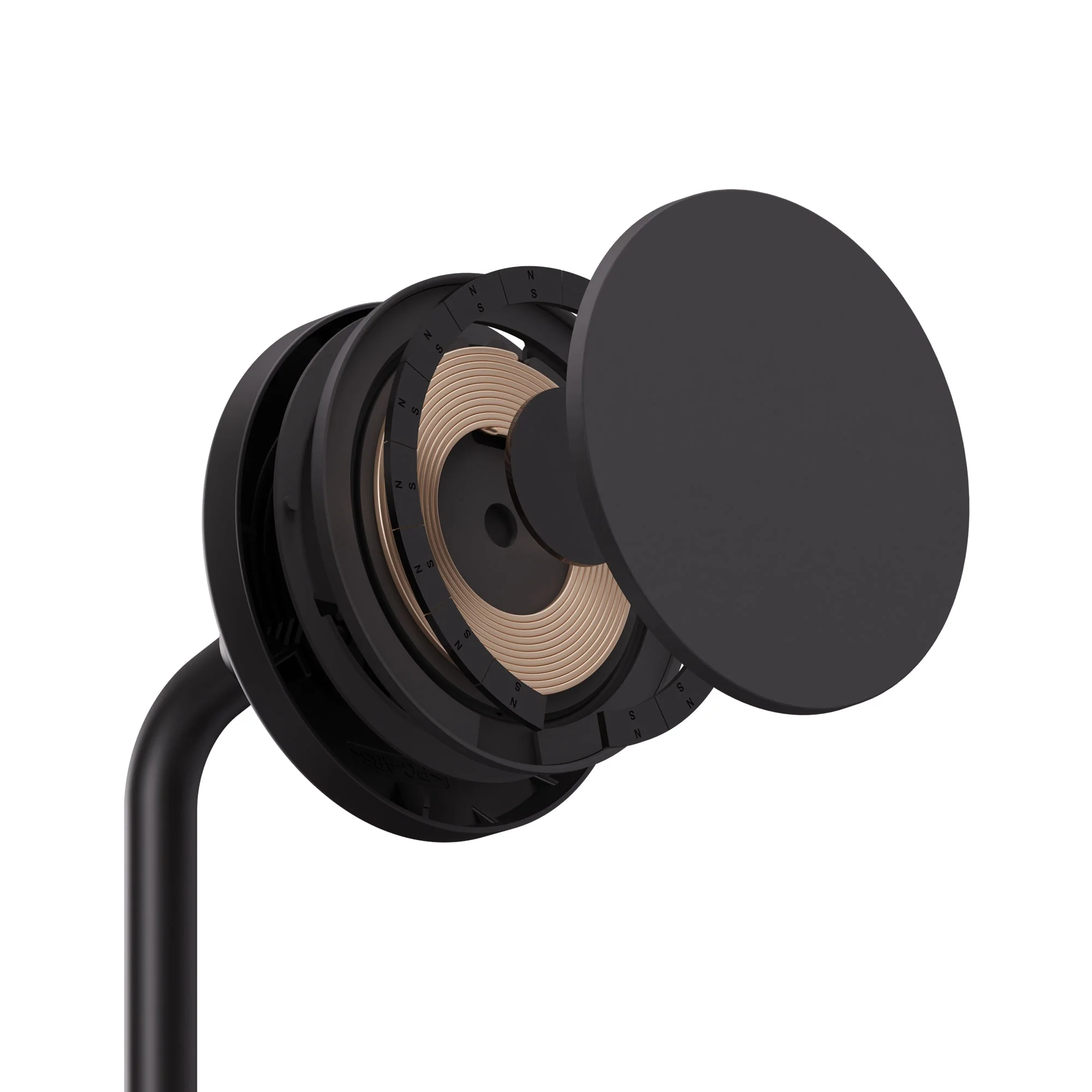 Wireless Charging Stand - Matte Black - Image 6