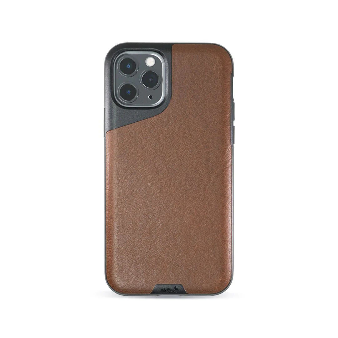 Brown Leather Phone Case - Contour - Image 3