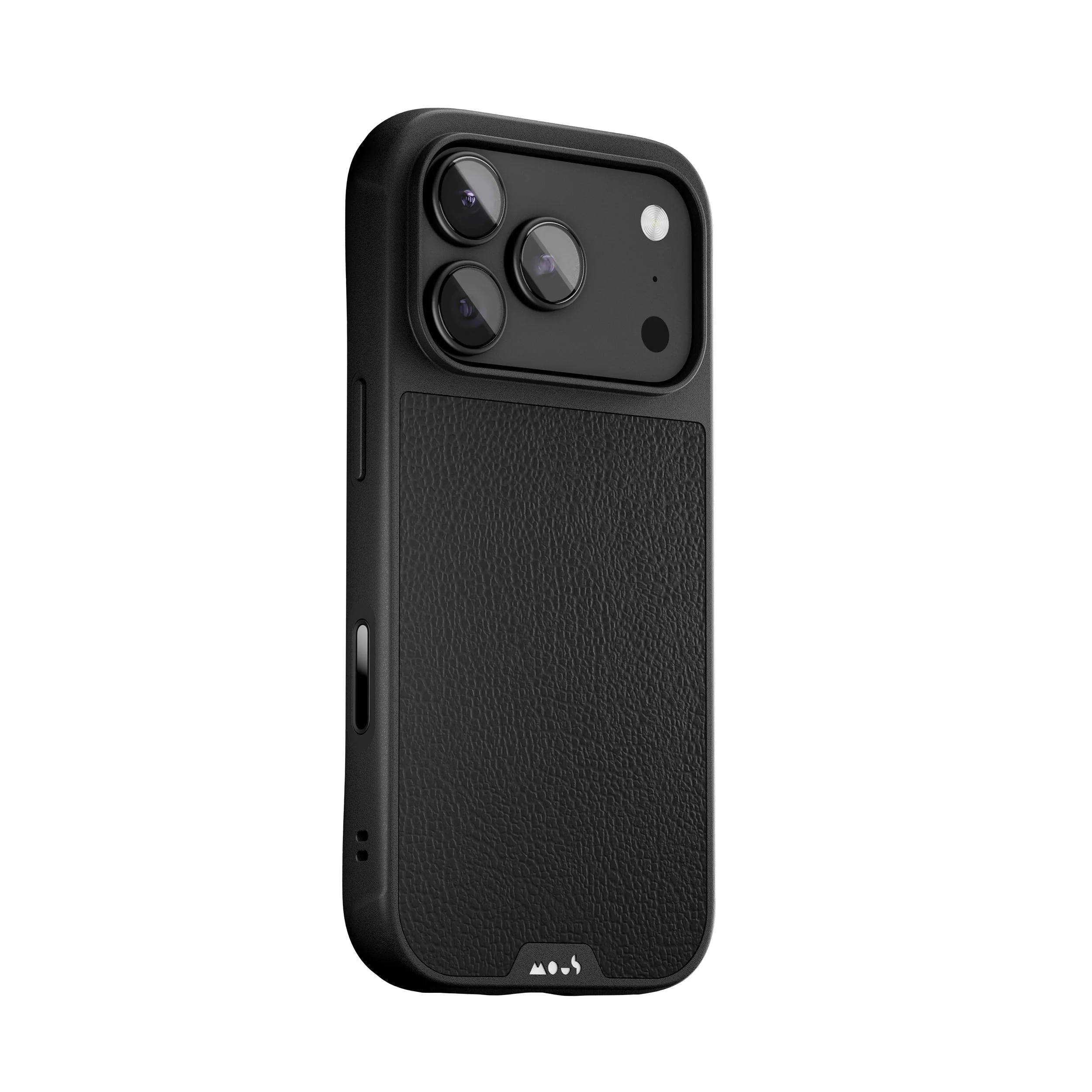 Black Leather Protective Phone Case - Limitless - Image 11