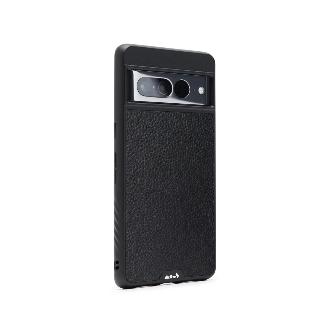 Black Leather Protective Phone Case - Limitless - Image 120