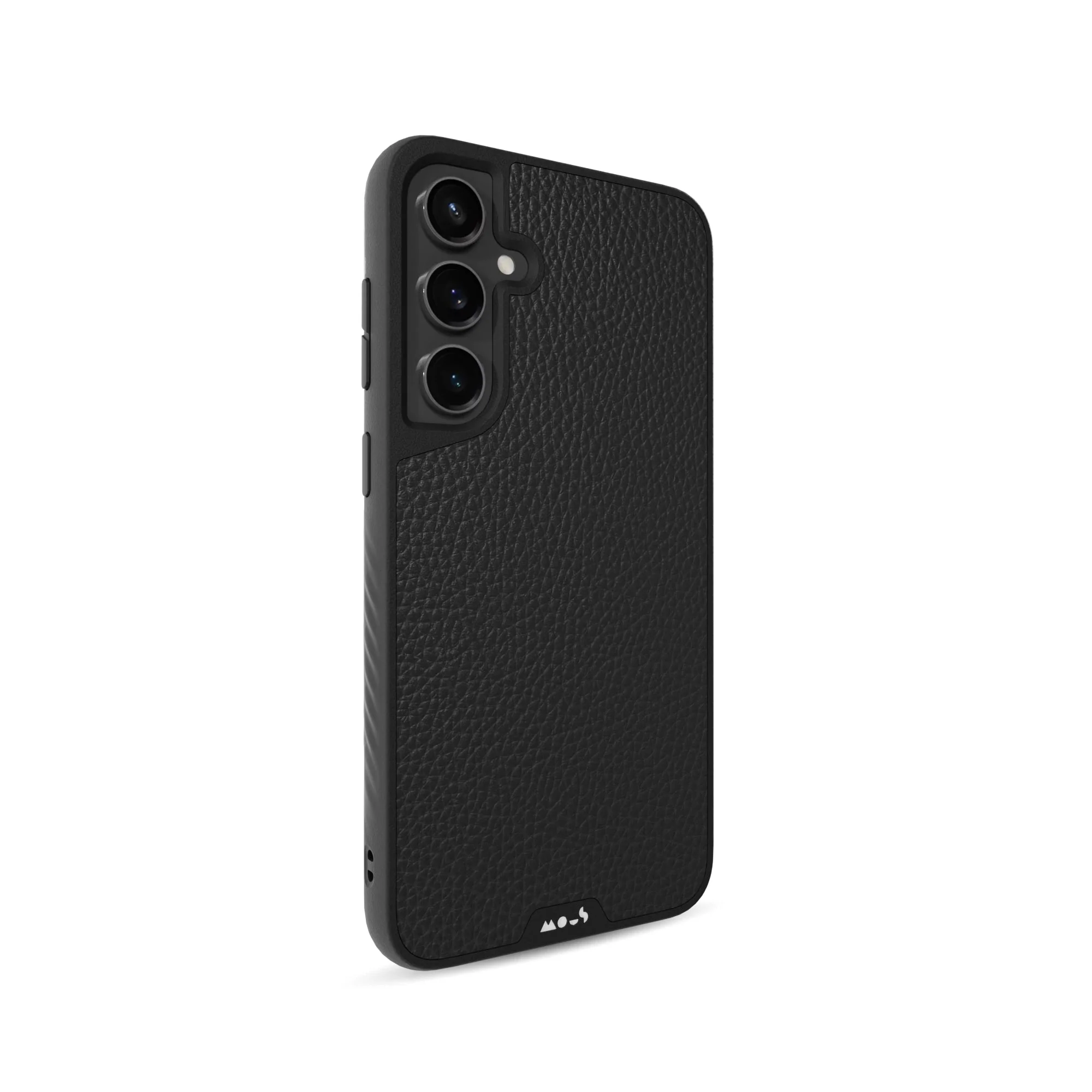 Black Leather Protective Phone Case - Limitless - Image 124