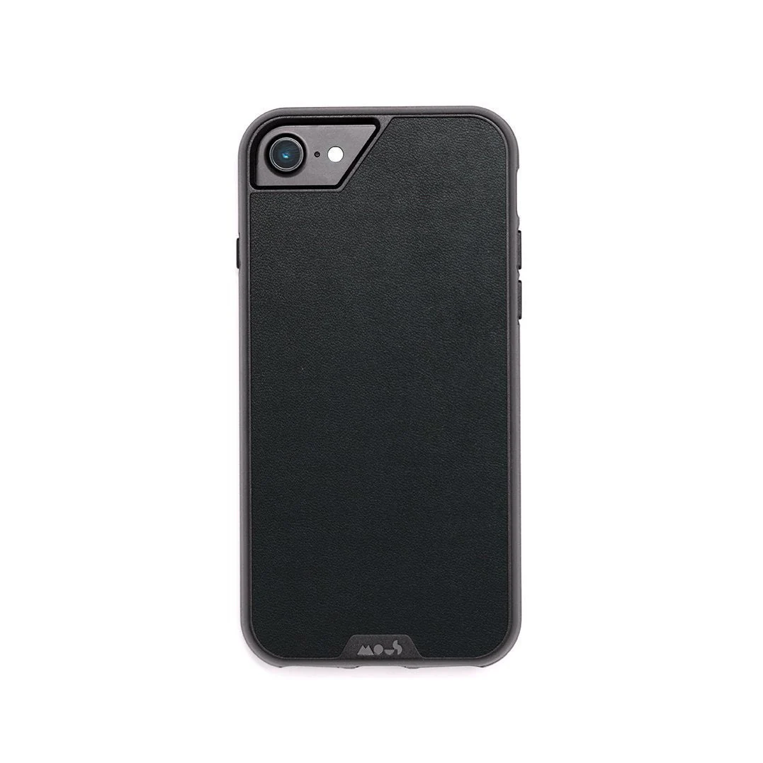 Black Leather Protective Phone Case - Limitless - Image 127
