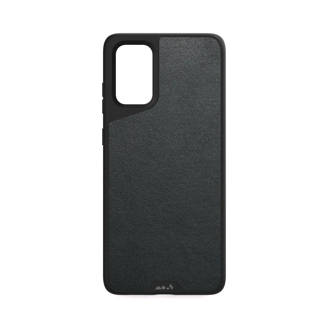 Black Leather Protective Phone Case - Limitless - Image 27