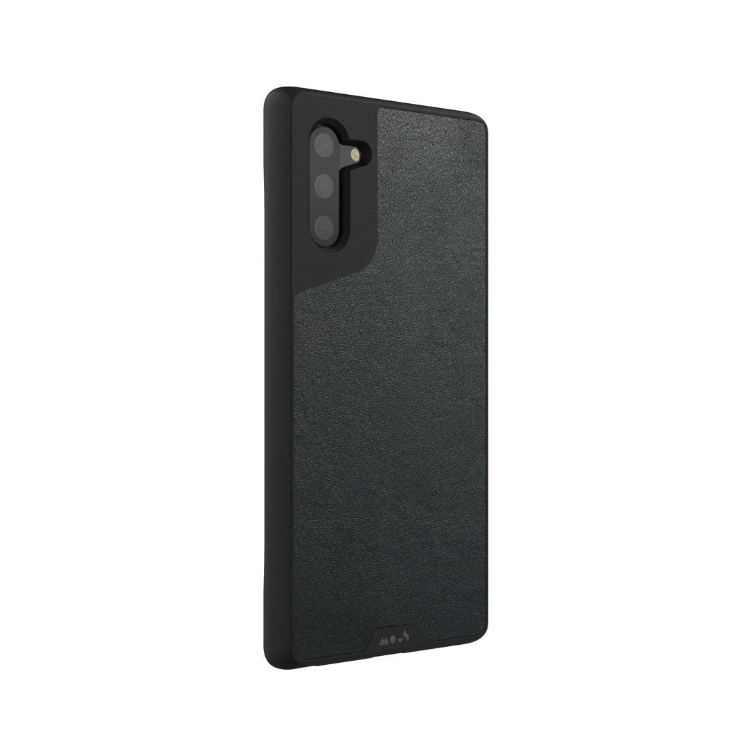 Black Leather Protective Phone Case - Limitless - Image 28