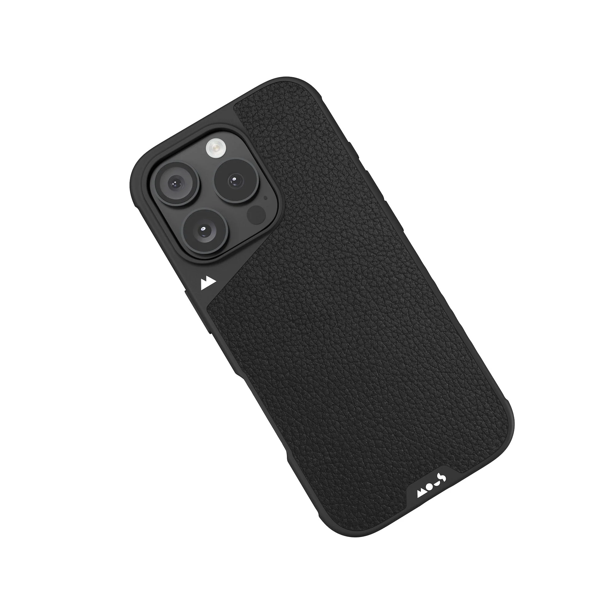 Black Leather Protective Phone Case - Limitless - Image 56