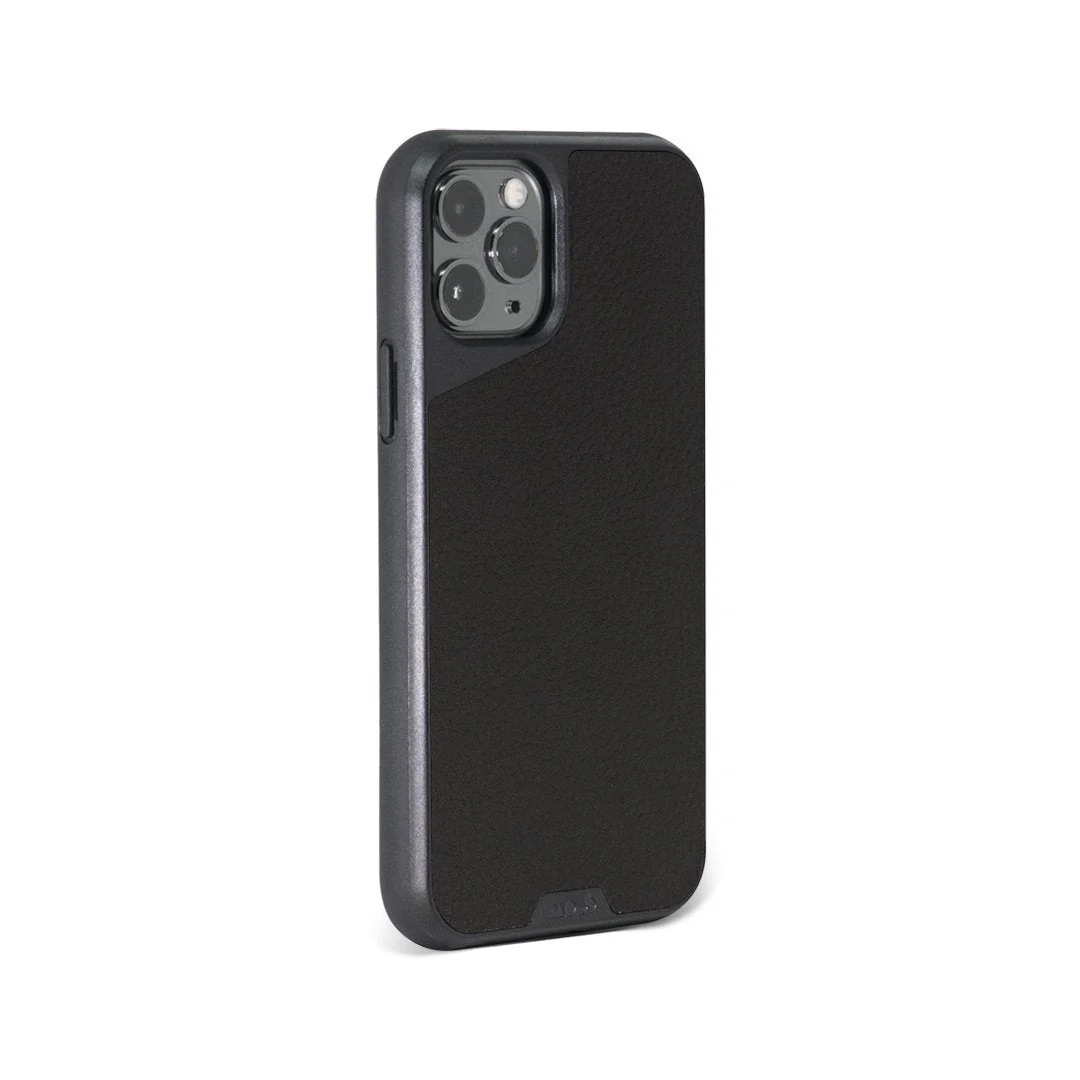 Black Leather Protective Phone Case - Limitless - Image 92