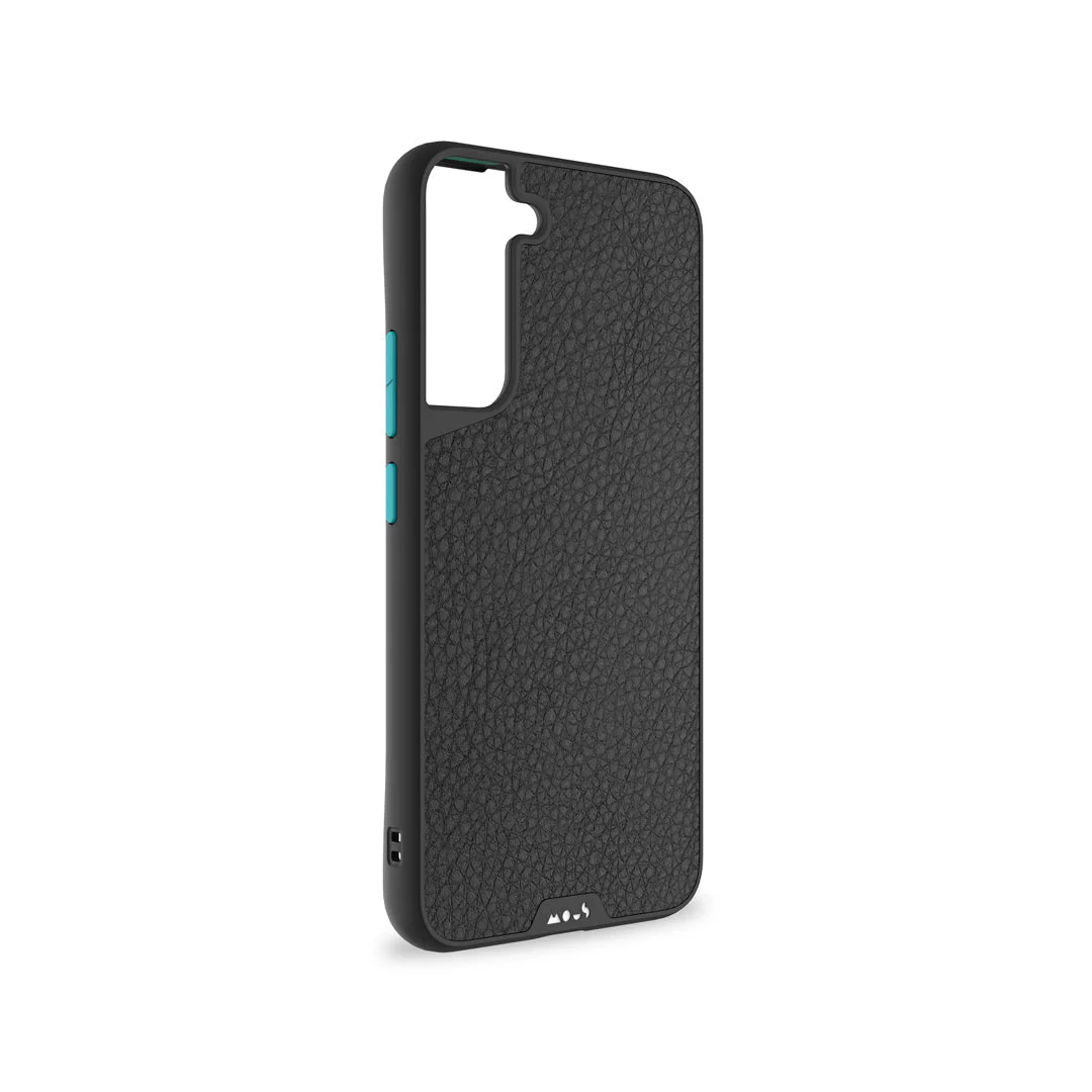Black Leather Protective Phone Case - Limitless - Image 95