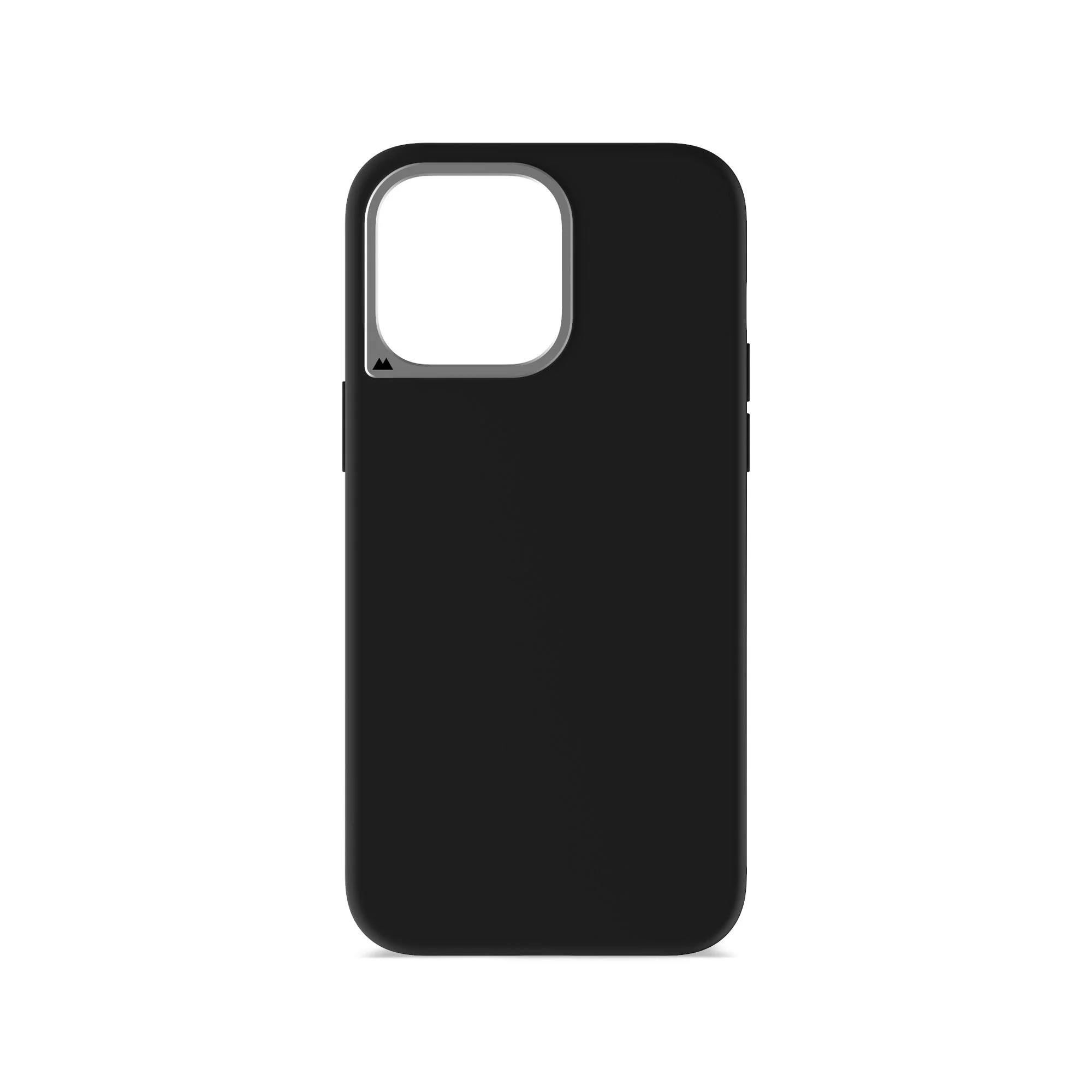MagSafe® Compatible Black Silicone Phone Case - Minimalist - Image 3
