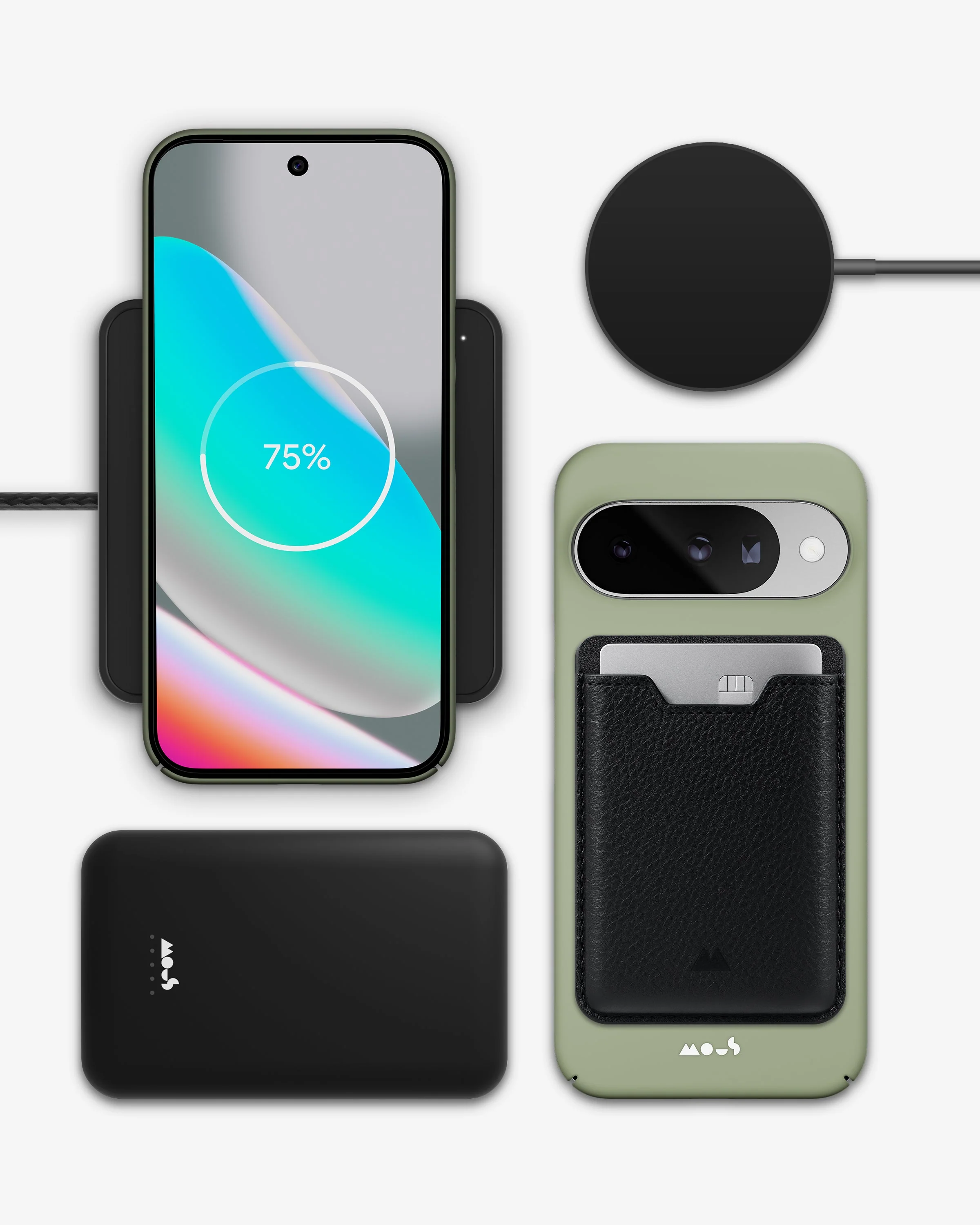 Thyme Green Lightweight Phone Case - Super Thin - Image 4
