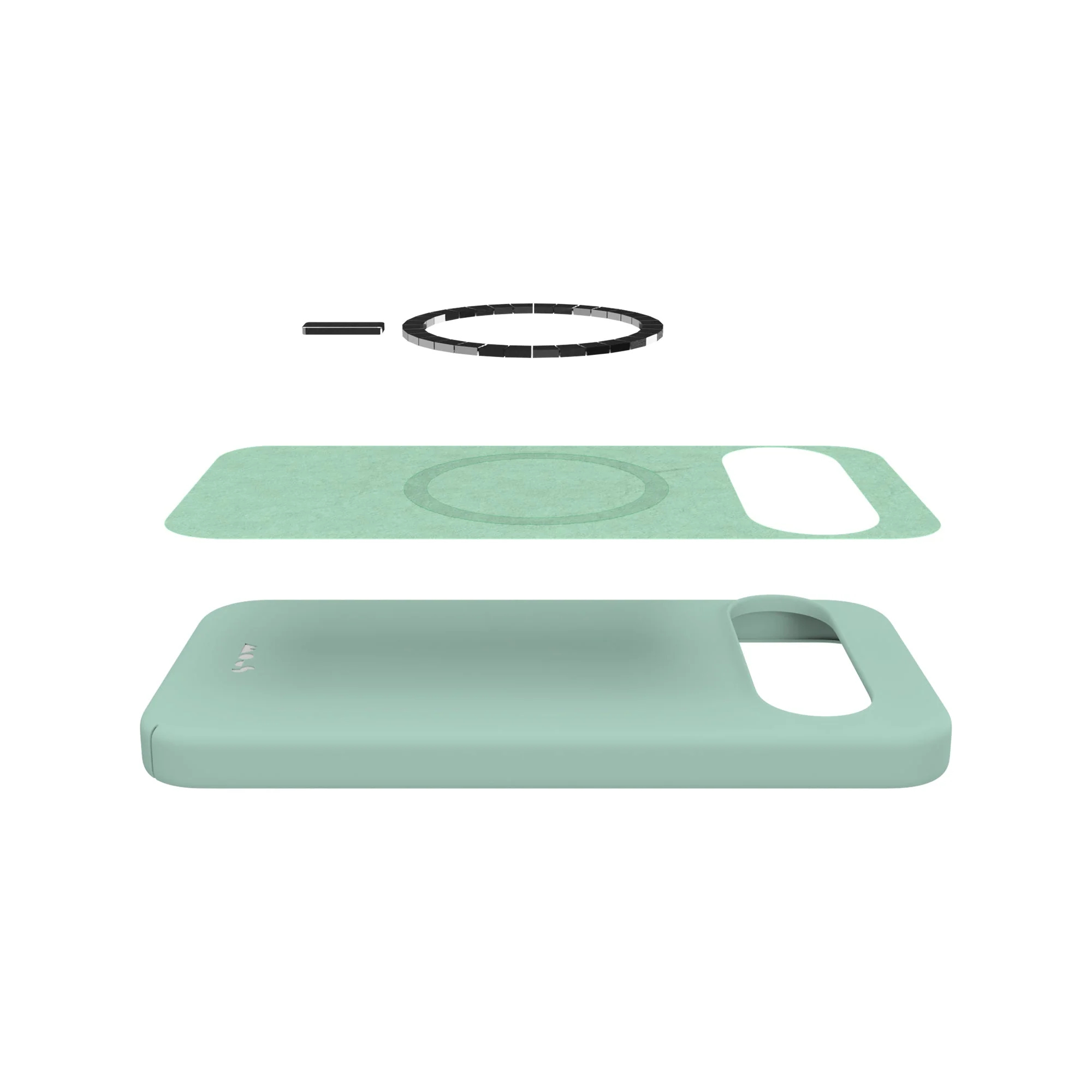 Mint Green Lightweight Phone Case - Super Thin - Image 9