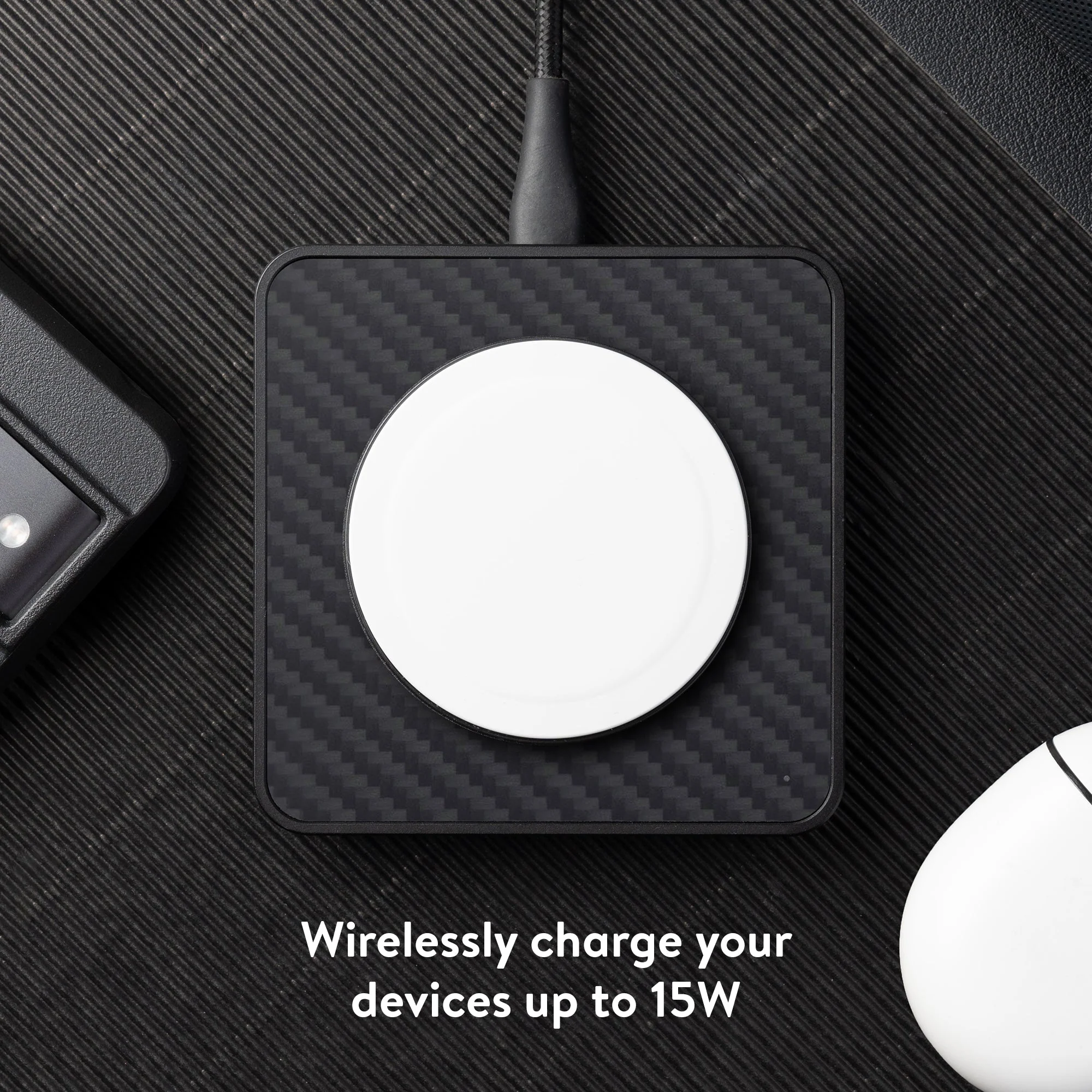 Aramid Fibre Wireless Charging Pad - Image 3