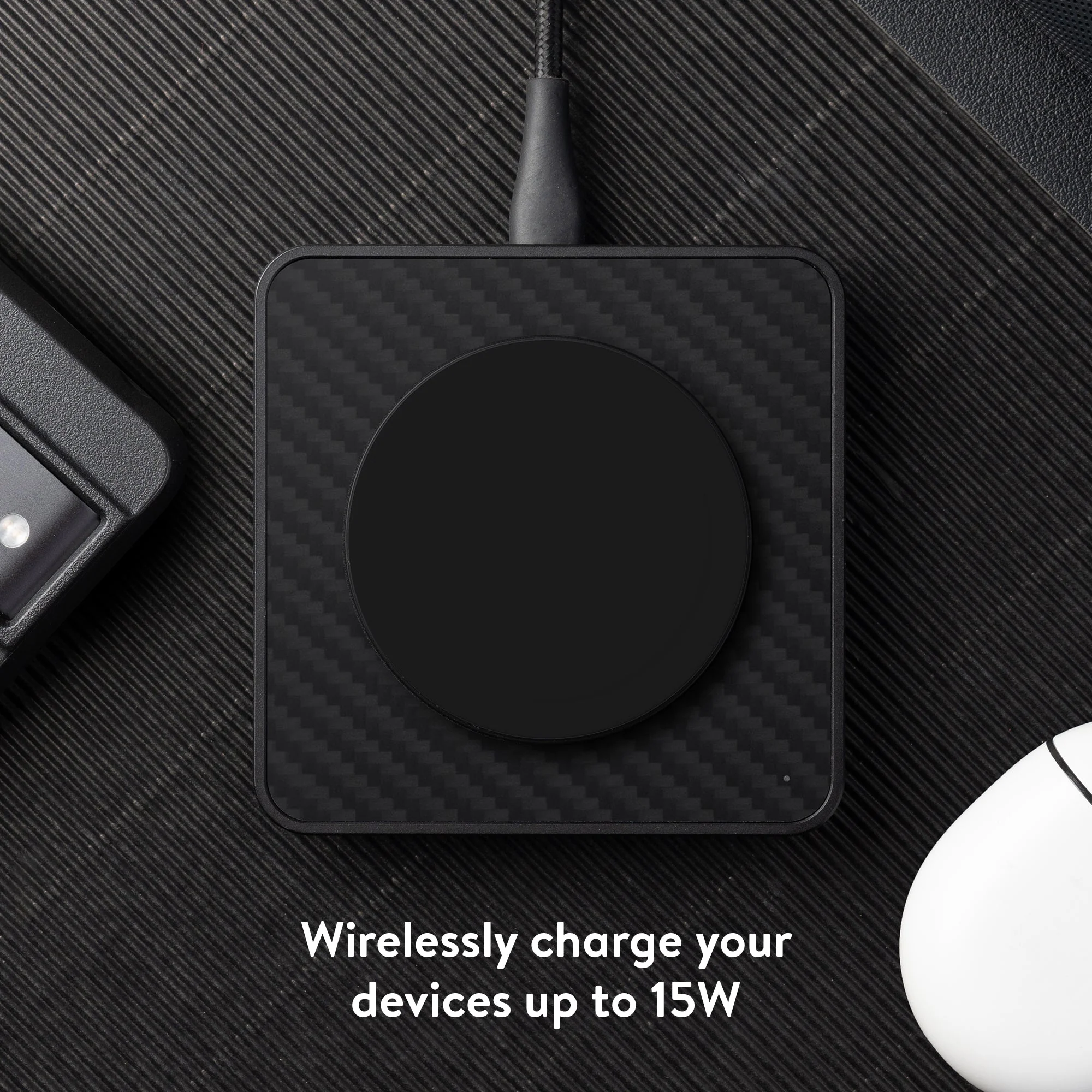 Aramid Fibre Wireless Charging Pad - Image 3